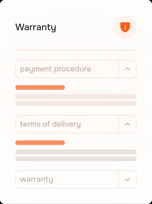 Consumer protection requirements